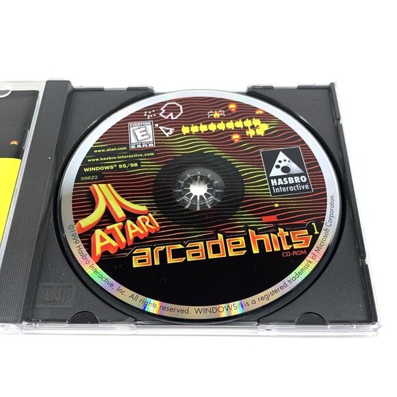 Atari Arcade Hits 1 Asteroids Centipede Pong CD Rom Windows 95/98 16mb Ram - Picture 3 of 6